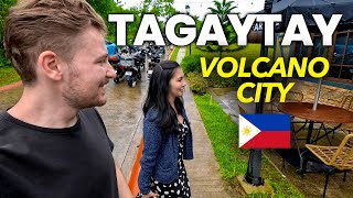 WHOLESOME First Time in Tagaytay 🇵🇭 Filipina Shows Me Her City Philippines [upl. by Mattox]