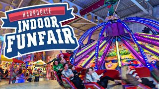 Harrogate Indoor Funfair October 2023  Yorkshire Event Centre [upl. by Ahsauqram]