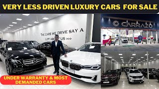 LATEST 30 LUXURY CARS WITH WARRANTY amp VERY LESS DRIVEN FOR SALE AT CARRAZO  INNOVAFORTUNER  BMW [upl. by Roxine]