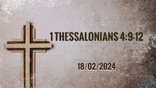 1 Thessalonians 4912 [upl. by Boulanger784]