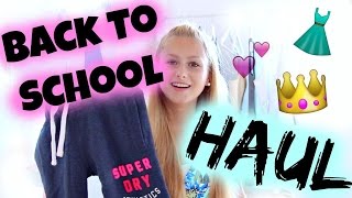 BACK TO SCHOOL TRY  ON HAUL  Outtakes  Anna Scherg [upl. by Imugem]