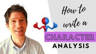 How to write a character analysis  Englisch Abitur Vorbereitung [upl. by Airrej]