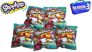 Opening Shopkins Season 3 Blind Bags [upl. by Lifton450]