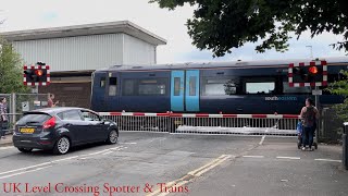 Rainham Level Crossing Kent [upl. by Schapira295]