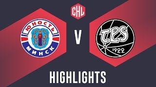 Highlights Yunost Minsk vs TPS Turku [upl. by Ansel]