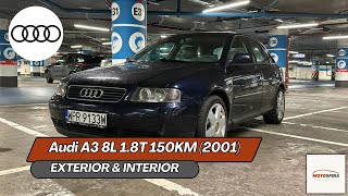 Audi A3 8L 18T 150KM 2001  Detailed presentation INTERIOR amp EXTERIOR [upl. by Malinin620]