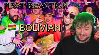 Bonny Lovy  La Cumbia Boliviana 🇧🇴👌✨‼️REACTION [upl. by Arriec]