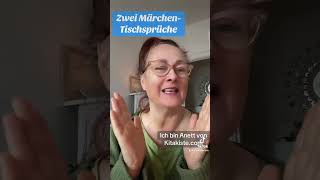 Zwei Tischsprüche quotMÄRCHENquot  für Erzieher amp Pädagogen sprachförderung deutsch märchen ritual [upl. by Cleland287]