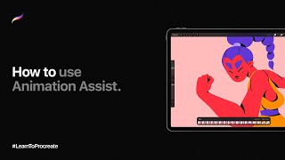 How to use Animation Assist in Procreate [upl. by Ettenotna]