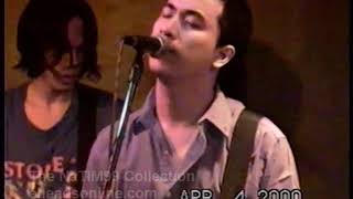 Eraserheads live at The 70s Bistro  April 4 2000 Tims Footage [upl. by Eneloc577]