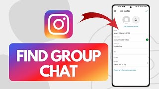 How To Find Instagram Group Chat Insta Tips [upl. by Yremrej755]