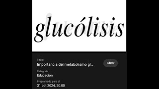 GLUCÓLISIS 2º ERRORº [upl. by Nevah]