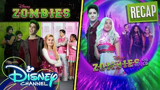 ZOMBIES 1 amp 2 Recap  ZOMBIES 3  Disney Original Movie  disneychannel [upl. by Kloster]