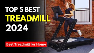 TOP 5 BEST TREADMILL OF 2024  Best Treadmill for Home [upl. by Knowlton613]