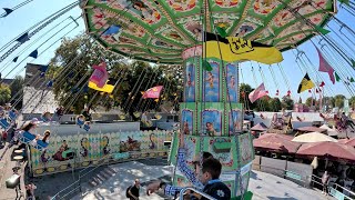 Wellenflug  Distel  Onride  POV   Fränkisches Volksfest Crailsheim 2024 [upl. by Irol779]