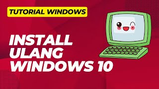 Cara install ulang windows 10  How to reinstall windows 10 from usb [upl. by Neivad700]