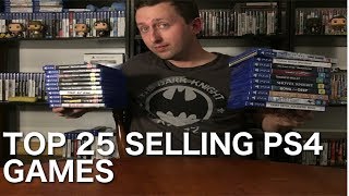 TOP 25 Selling PS4 Games nov 2017 [upl. by Eijneb454]