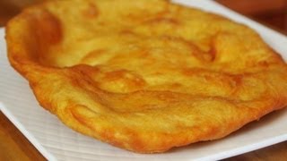 Lángos Bread Recipe Hungarian Fried Bread [upl. by Bradshaw318]