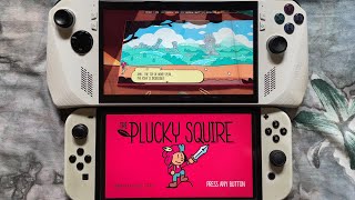 The Plucky Squire  Nintendo Switch 60 fps  Asus Rog Ally pc handheld [upl. by Yelsew]