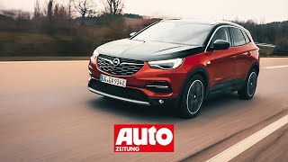 Erste Testfahrt mit dem Opel Grandland X Hybrid4 2020 [upl. by Nrubliw]