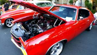 Danville Hot Summer Nights July 2016  22nd Anniversary Car Show [upl. by Ahtinak455]