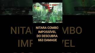 Nitara Mortal Kombat 1 combo RECORD [upl. by Eihpos]