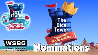 Summer Spectacular  Dice Tower Award Nominations [upl. by Enaled485]