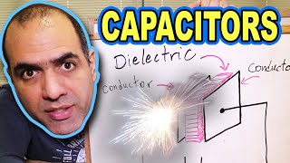 How CAPACITORS Work ElectroBOOM101006 [upl. by Nawd760]