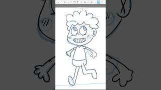 How I draw cute boy cuteboy shortvideo digitalpainting [upl. by Analahs]