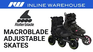 Rollerblade Macroblade 110 3WD Skates Review [upl. by Airamas]