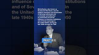 Project 65 Hypocrisy McCarthyism and Unethical Tactics [upl. by Michaud]