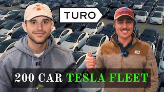 Journey From 100 to 200 Car EV Fleet  Turo Talk [upl. by Nahttam]