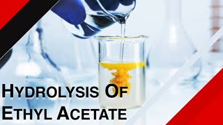 Study the chemical kinetics of hydrolysis of Ethyl Acetate by acid at room temperature [upl. by Eleinad292]