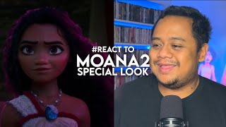 React to MOANA 2 Special Look [upl. by Retla]