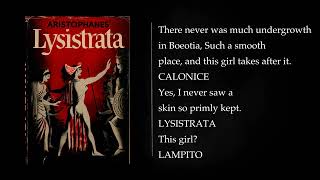 LYSISTRATA by ARISTOPHANES Full Length Audiobook [upl. by Shoifet26]