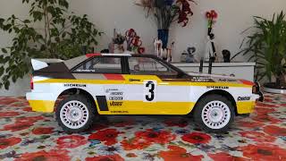 Tamiya XV 01 audi quattro A2 [upl. by Wollis]