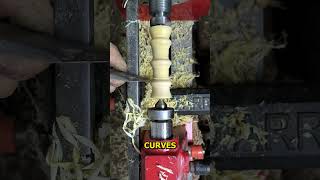 Mastering Woodworking Lathe in Action woodencraftsmanship carpentry wood [upl. by Haldes]