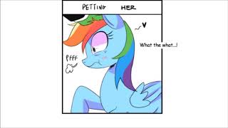 Not Doing Hurtful Things To Your Dashie MLP Comic DubCuteRomance [upl. by Zul]