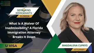 What Is A Waiver Of Inadmissibility A Florida Immigration Attorney Breaks It Down [upl. by Suoicerpal]