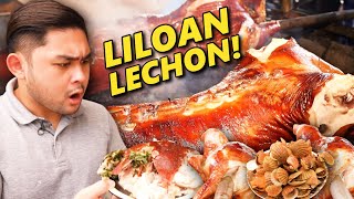 Insane 7AM CEBU LECHON for BREAKFAST Balbacua Lechon Manok amp Seafood LILOAN Food Tour [upl. by Haze360]