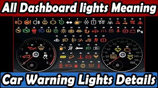 All Dashboard Lights Meaning Car Advanced Feature Symbols Car Warning Lights [upl. by Mari]