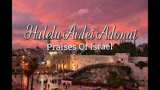 Halelu Avdei Adonai Praises Of Isreal Lyrics [upl. by Linzer]