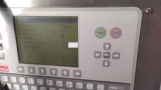 Citronix ci1000 inkjet printer common fault handling2 charging fault and highpressure fault [upl. by Acenes]