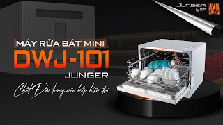 Giới thiệu sản phẩm Máy rửa chén bát mini Junger DWJ101  Chất Đức trong căn bếp hiện đại [upl. by Murdoch]