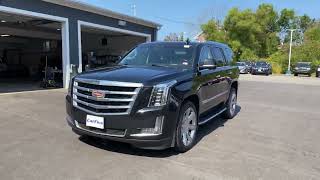 Carfive  Black 2017 Gasoline Cadillac Escalade Luxury 4WD SUV [upl. by Azmuh]