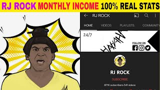 RJ Rock  சம்பளம் இவ்ளோவா 😱  Free Fire Youtuber Income  shorts [upl. by Atsocal]