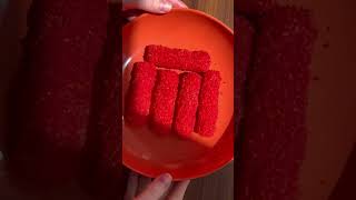 Air Fryer Fried Hot Cheetos Mozzarella Cheese Sticks recipe easyrecipe food [upl. by Idissak]