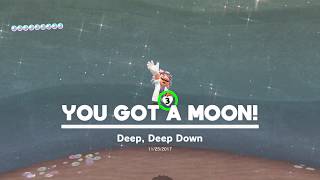 Super Mario Odyssey  Lake Kingdom Moon 36 Deep Deep Down [upl. by Benedetta]