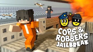 Cops and Robbers Jailbreak Minecraft Map [upl. by Crescentia518]