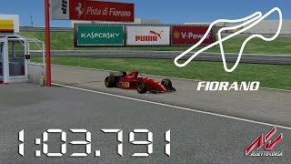 Assetto Corsa  1995 Ferrari 412 T2  Pista di Fiorano  103791 [upl. by Rafaello]